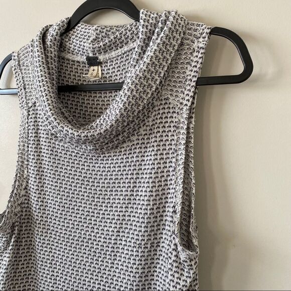 FREE People-Timber Cowl Neck Tank Top - Picture 4 of 10
